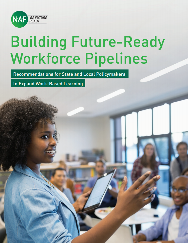 Cover title reads "Building Future Ready Workforce Pipelines"