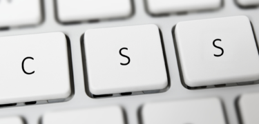 Keys on a keyboard spelling out "CSS."