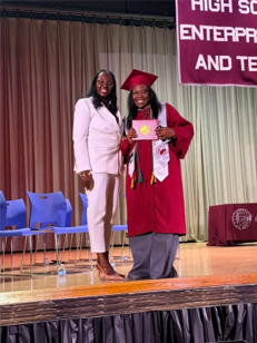 Scholarship winner.