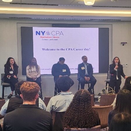 A panel at NYSSCPA CPA Career Day